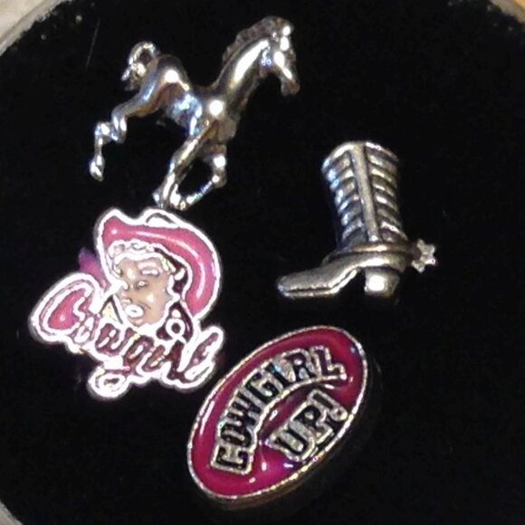 Floating Jewelry Charms, miniatures for floating jewelry lockets - Picture 1 of 2